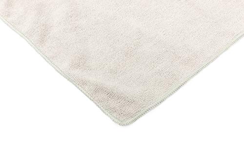 The Rag Company - Sport & Workout Towel - Gym, Exercise, Fitness, Spa, Ultra Soft, Super Absorbent, Fast Drying Premium Microfiber, 320gsm, 16in x 27in (3-Pack) (Ice Grey) - color: Ice Grey