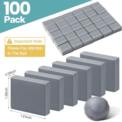 100 Pack Kneaded Eraser Bulk Kneadable Erasers for Artists, Drawing, Art Gum, Charcoal Pencils, Sketching Supplies