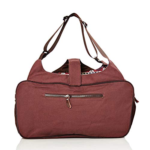 #DoYourYoga Full-Zip Extra Large Yoga Mat Tote Bag with Multi-Functional Storage Pockets for Sports Gym Pilates »Vimalaa« - color: Indian Elephant