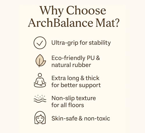Clean Yoga Mat - Extra Long Non-Slip PU & Natural Rubber, 4.5mm Thick, Eco-Friendly Yoga Mat for Hot Yoga, Pilates & Home Workout - color: Olive Sand