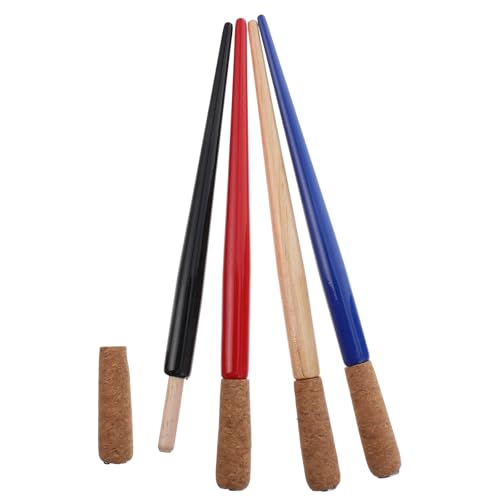 FRCOLOR Retro Dip Pen Rod Set 4 Pcs Wooden Nib Holders with Ergonomic Design for Calligraphy Drawing and Comic Art 6.69 Inch Vintage Pen Holders for Writing and Art Projects