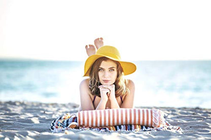 Beach Towel 100% Cotton Turkish Beach Towel Adult 38x70 Inch Pre-washed Absorbent Extra Large|Sand Free Quick Dry BathTowels|Lightweight Blanket|Travel Cruise Camping Spa Gym Yoga Towel|BabyBlue - color: Babyblue