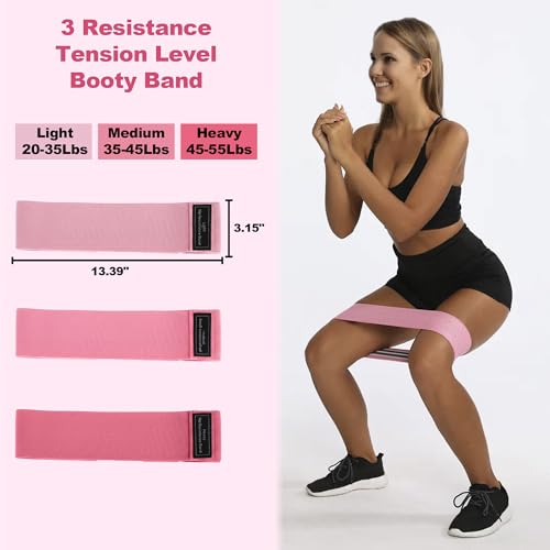 2 Packs Figure 8 Resistance Bands + 9Pcs Home Pilates Kit