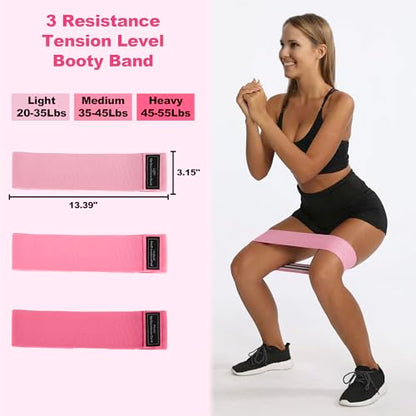 2 Packs Figure 8 Resistance Bands + 9Pcs Home Pilates Kit