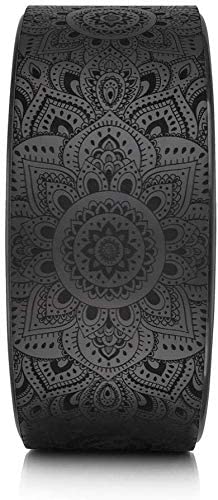 YOGA DESIGN LAB | THE YOGA WHEEL | Eco Printed, Extra Strength, Padded, Dharma Exercise Wheel | Designed in Bali | Enhance Your Postures and Stretch Deeper