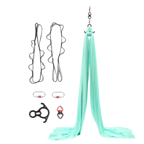 Aerial Silks Equipment, Yoga Hammock Practice Kit - size: 16.40*8.53 ft
