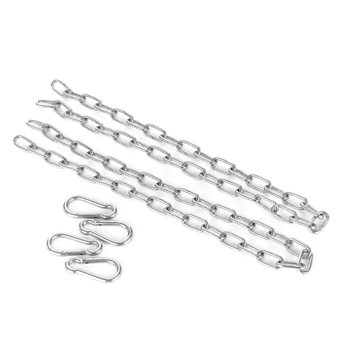 2 Pack Extension Chain for Porch Swing Frame Hammocks Stand, 39" Length - size: 39 in x 2pc