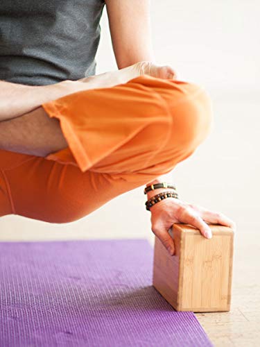 Hugger Mugger Bamboo Yoga Block