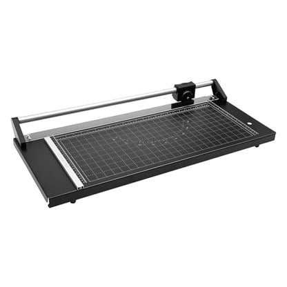 Rotary Paper Trimmer, 24" Cut Width Professional Paper Cutter, Efficient & Multi-Angle Cutting, Heavy Duty Paper Cutter for Photo Paper, Film, Art Paper Jam, 65# Manganese Steel