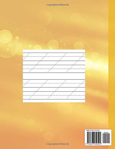 Calligraphy Practice Sheets: Slanted and Lined Spacious Blank Papers for Calligraphy and Hand Writing Practice for Beginners with Easy Start & Ending Point Direction