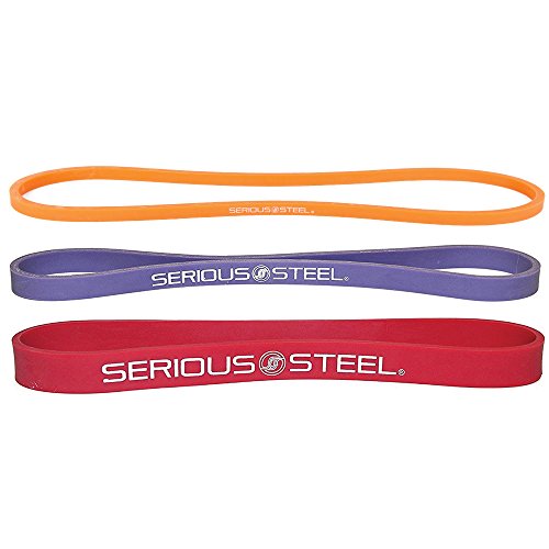 Short Resistance Bands - 12" by Serious Steel Fitness - color: Set (#0, 1, 2)