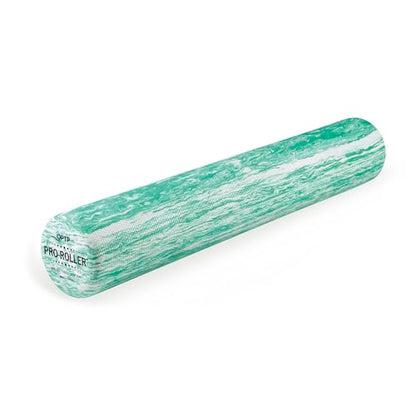 OPTP PRO-ROLLER Standard Density Foam Roller – Round, Green, 36" x 6" | Durable, standard density foam roller for back massage, deep tissue foam roller exercises, stretching, fitness, yoga, Pilates - style: Green, 36" x 6", Standard Density