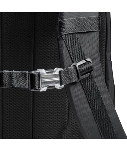 STANLEY Vitalize Backpack | Gym, Work & Travel Bag with Laptop Sleeve | Expandable Bottom Compartment | Tumbler & Water Bottle Pockets | Durable Recycled Fabric | Black - color: Black, size: Backpack
