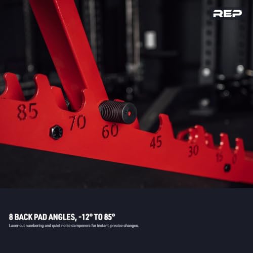 Rep Fitness 조절 가능한 벤치 – AB-3000 FID – 플랫/인클라인/디클라인 - color: 화이트.