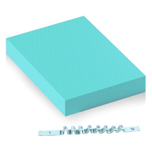 Large Thick Balance Pad Non-Slip Stability Trainer Yoga & Pilates - color: Tiffany