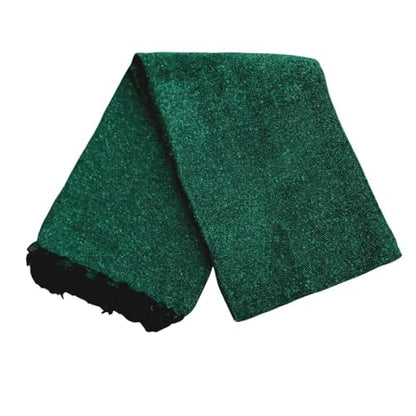 Open Road Goods Solid Color Mexican Yoga Blanket – Large Handwoven Throw for Yoga, Beach, Camping or Home – Soft and Durable Cotton Blend - color: Green Blanket