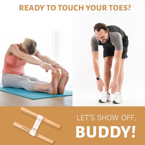 Innovative Muscle Stretching Device, Adjustable Length Hamstring Stretcher Redefines Flexibility, Pain Relief and Wellbeing for Your Entire Body Easily Perform Yoga and Stretching at Home!
