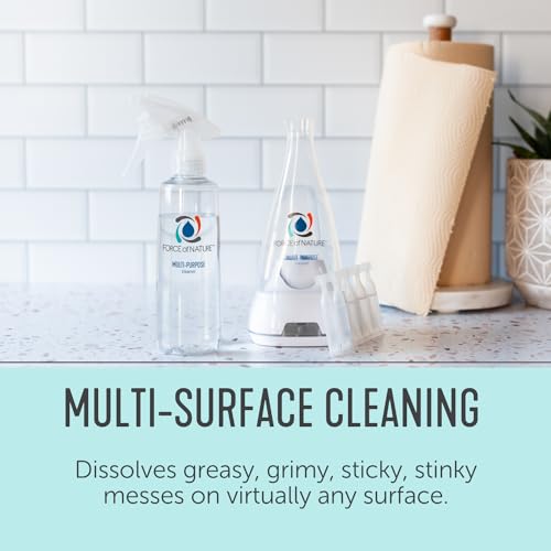 Force of Nature Cleaner & Deodorizer Appliance Value Bundle - 25 Refills - style: Starter Kit & 25 Capsules (3mL)