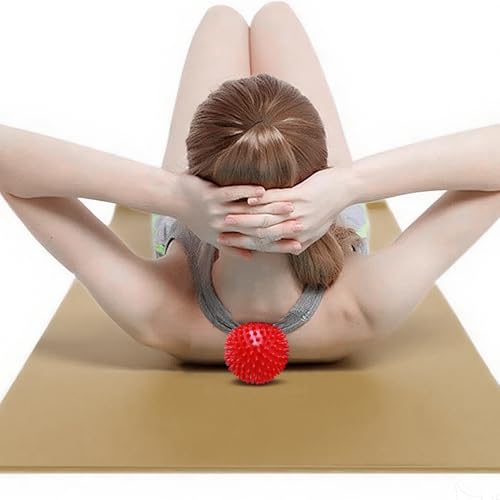 Spiky Massage Balls, 3PCS (Firm, Medium and Soft) - color: 3color