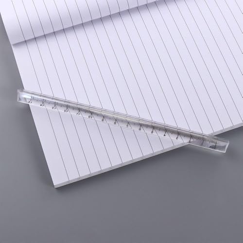 1pc Clear Plastic Triangle Ruler Small Architectural Scale Ruler Pocket Size Ruler Metric Ruler,Drafting Tools Office and School Supplies,Drafting Tools and Kits,Teaching Materials