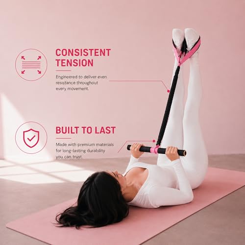 Pedal Resistance Band with Handle Exercise Fitness Bands for Home Workout