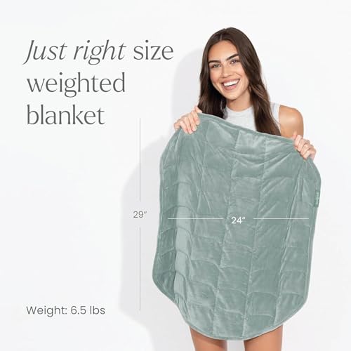 nodpod Gentle Pressure Weighted Silk Sleep Mask & Compact Blanket Bundle