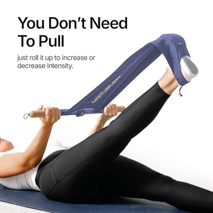 CastleFlexx Mobility and Full Body Strengthening Device - color: Dark Blue, size: Standard 5'0 - 5'8