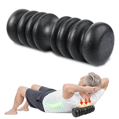 Back Pain Relief Roller – Deep Tissue Spine Roller for Lower Back, Firm Muscle Recovery & Fascia Release Tool, Posture Support & Home Stretching Device