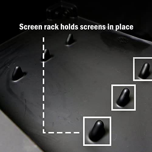 Screen Print Direct® Screen Printing Washout Booth - Reclaim Silk Screens | Compact Vertical Design, 32 By 24 By 64 Inches - Chemical Resistant, Recycled Polyethylene, Easy Assembly - size: Washout Booth Tank Kit