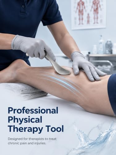Stainless Steel Gua Sha Tool for Face & Body, Muscle Scraper Massage Tool