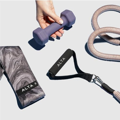 ALTA Mini Loop Bands for Exercise, Durable Latex, Small Resistance Bands - color: 3 Pack - Seaside