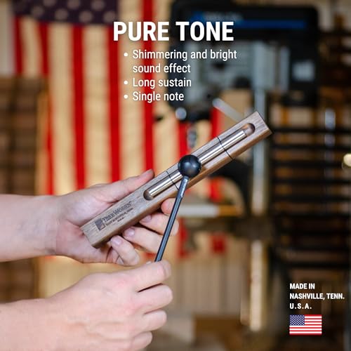 TreeWorks Chimes Energy Chime, Single Note –– MADE IN U.S.A. –– For Meditation, Classrooms, Sound Healing or Yoga, Includes Mallet - size: Single Note