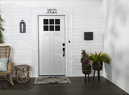 Rust-Oleum 369384 Advanced Dry Door & Trim Paint, Quart, Satin White - color: Satin White