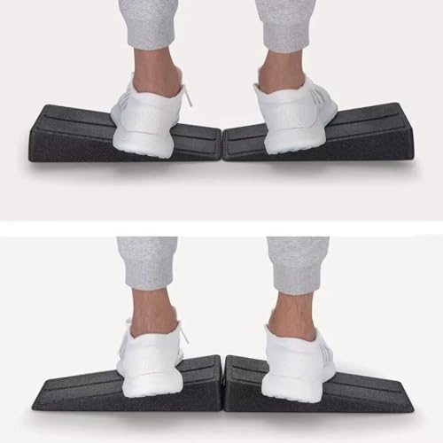 Squat Wedge - Slant Board Calf Stretcher Incline Board, Adjustable Lightweight EPP Squat Wedges, 520 lbs Slant Board for Calf Stretching, For exercise, squatting, ankle mobilization and physical therapy
