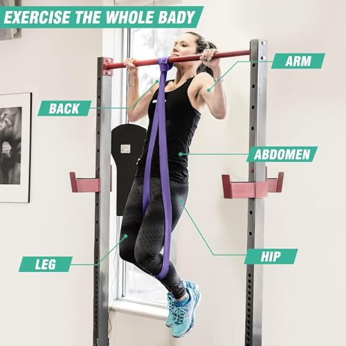 Alllvocles Resistance Band, Pull Up Bands, Pull Up Assistance Bands, Workout Bands, Exercise Bands, Resistance Bands Set for Legs, Working Out, Muscle Training, Physical Therapy, Shape Body, Men Women - color: 0.3-1.3in