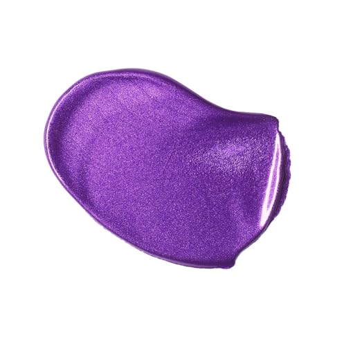 Liquitex BASICS Acrylic Paint, 4-oz Tube, Metallic Purple | Medium Viscosity, Satin Finish, Lightfast, Fine Art Pigments, Range of Opacities, Easy Blending - color: Metallic Purple, size: 4 Fl Oz (Pack of 1)