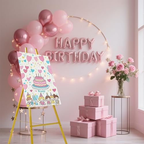 57" Gold Easel Stand for Sign, Heavy Duty Metal Floor Display Easel | 4-Tier Adjustable Floor Display Easel for Wedding Signs, Welcome Signs, Posters, Mirrors, Pictures, Art, Parties & Paintings - size: 57
