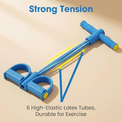 Pedal Resistance Bands 6-Tube Multifunction