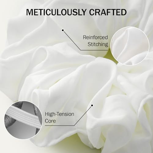 Slim Panda Yoga Mat Scrunchie,Style & Cute Mat Holder,Stretchable Velvet Fabric Fit All Standard Yoga Mats (mat not included) - color: White