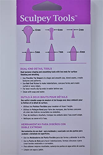 Studio By Sculpey Style & Detail Tools Set Of Three