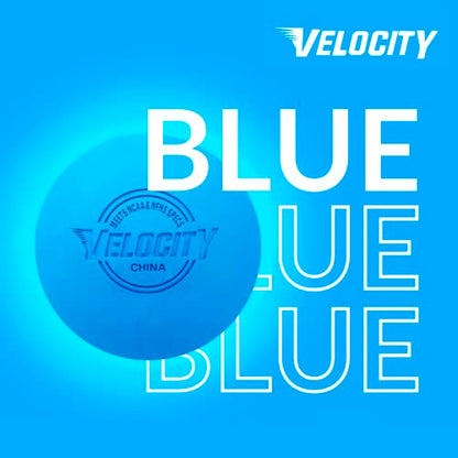 Velocity 라크로스 볼 - 60팩 및 120팩 - 연습용, 공식 NFHS 및 대학 승인 사이즈 - color: 라이트 블루, size: 120 Balls, style: 연습용 공