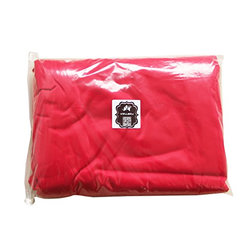 Deluxe Pilates & Yoga Flying Swing Aerial Hammock - Silk Fabric (5mx2.8m) - color: Red
