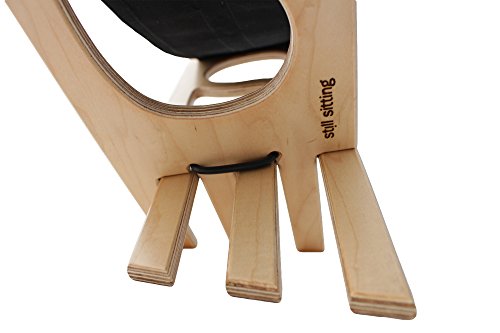 Still Sitting Nomad Meditation Bench (Large, Black) - color: Black, size: Large