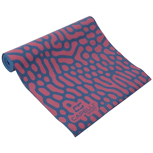 Capelli Sport Yoga Mat - color: Blue/Red - 4mm