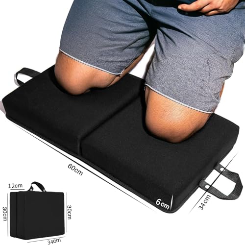 Kneeler Pad,Gardening Knee Pads, Garden Knee Support Board,Kneeling Pad for Gardening, Exercise, Cleaning, & Mechanic Work,Extra Thick Memory Foam Kneeling Pad for Bathing Yoga (Green) - color: Green