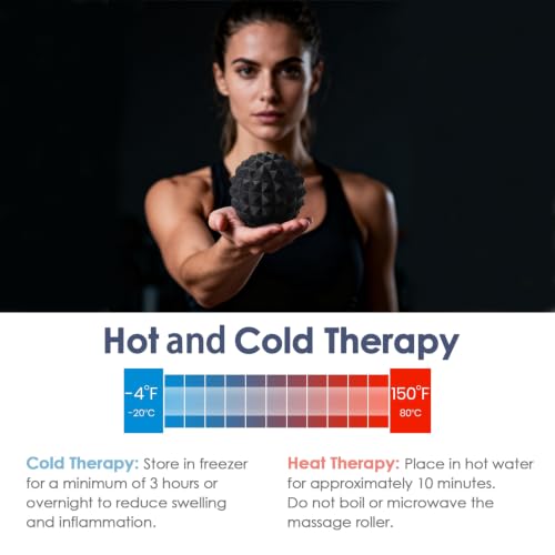 Silicone Massage Ball Set for Deep Tissue and Trigger Points | Lacrosse Massage Balls for Myofascial Release, Muscle Knots & Plantar Fasciitis - style: Silicone Muscle Relief Set