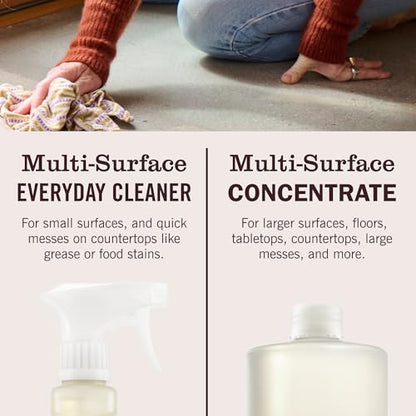 Mrs. Meyer's Multi-Surface Concentrate Lemon Verbena, 32 OZ (Pack of 2) - size: 32 Fl Oz (Pack of 2)