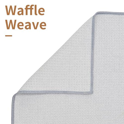 3 Pack Yoga Mat Towels with Grip Dot, Hot Yoga Towel Non Slip Yoga Mat Towel Non-Slip Sweat Absorbent Anti-Slip Yoga Towel for Bikram,Pilates - color: Grey