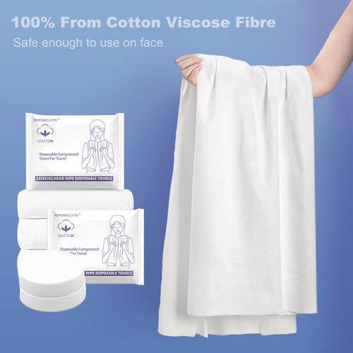 27 Pack Disposable Compressed Towels Set for Travel Portable Washcloths - size: 3 sizes of set s+M+L-27pcs