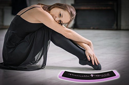 Zenmarkt Turning Board for Dancers, Cheerleaders, Gymnasts, Ice Skaters - color: Purple